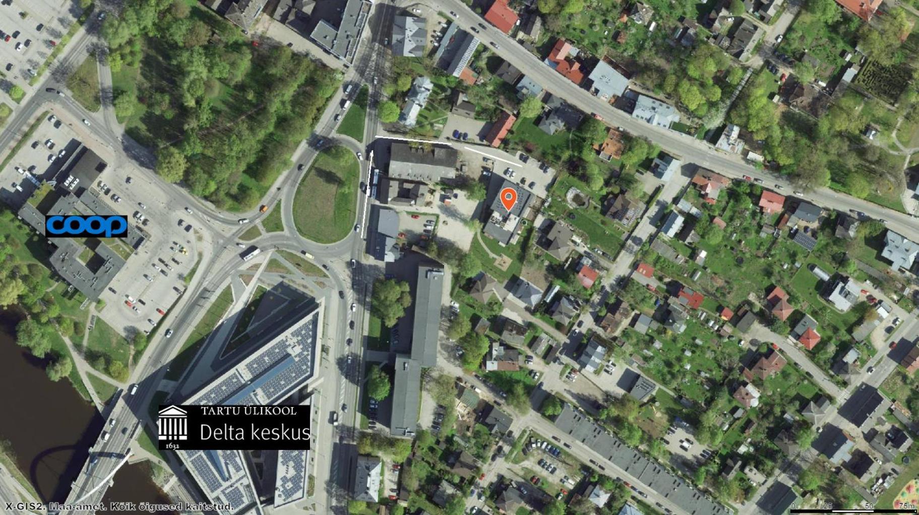 Delta Luxury Apartment With Terrace Tartu Bagian luar foto